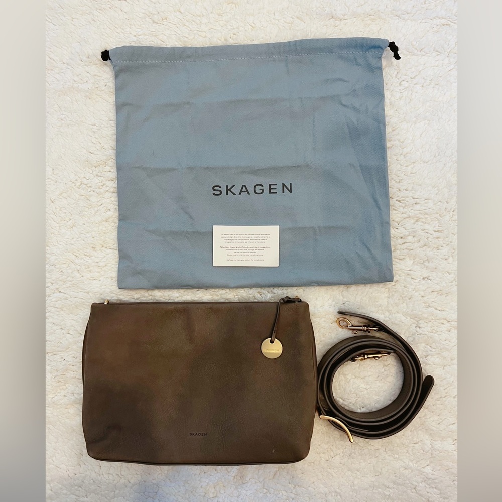 Skagen - Genuine Leather Crossbody Bag